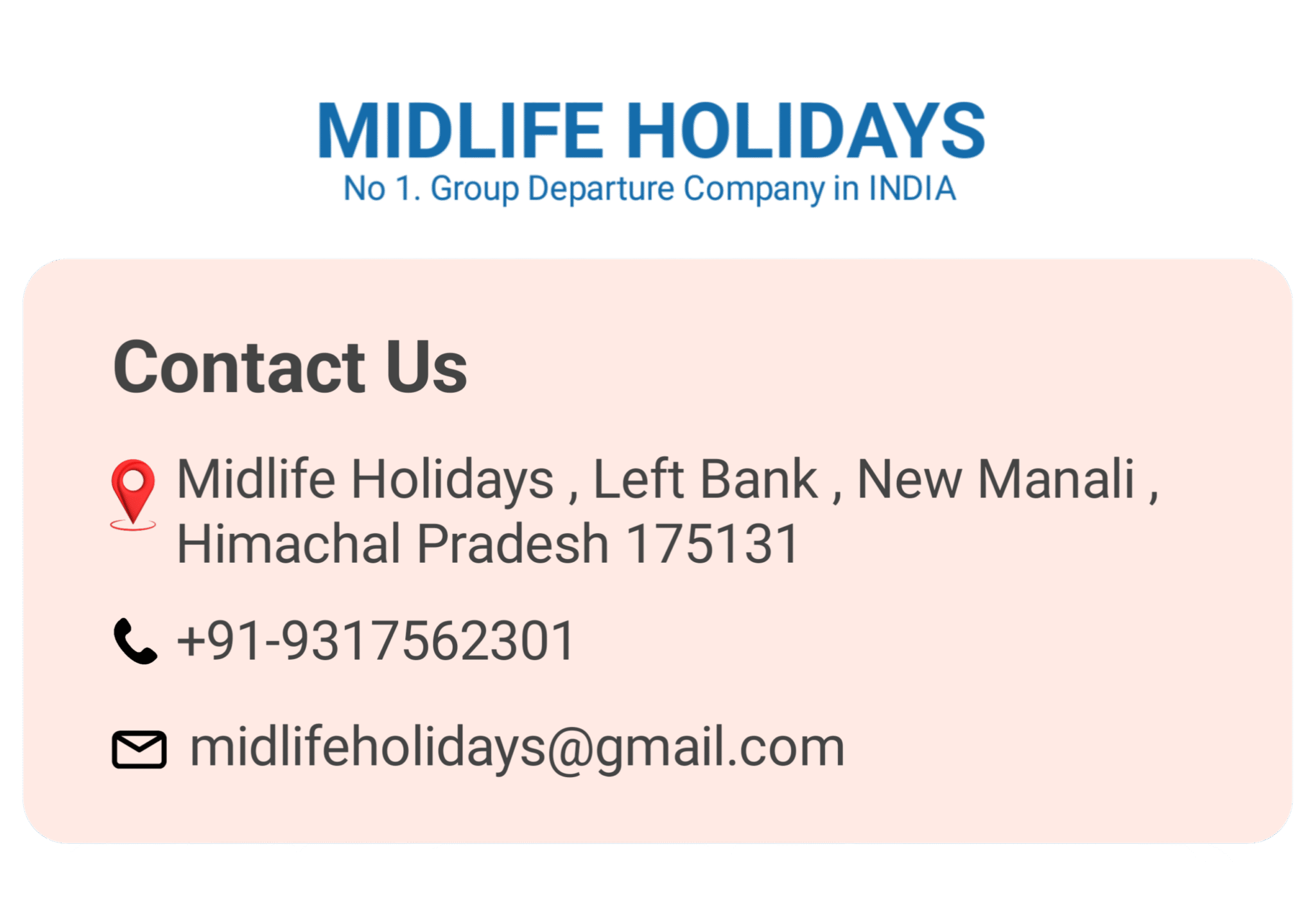 Individual packages – midlifeholidays.com